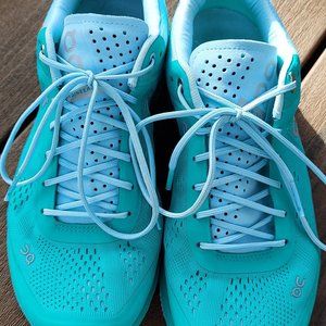 On CloudSurfer Turquoise Running Sneaker